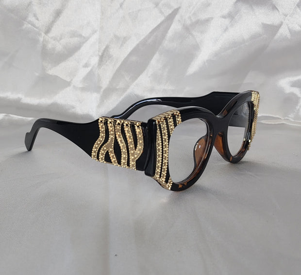 Glory - Black leopard frames