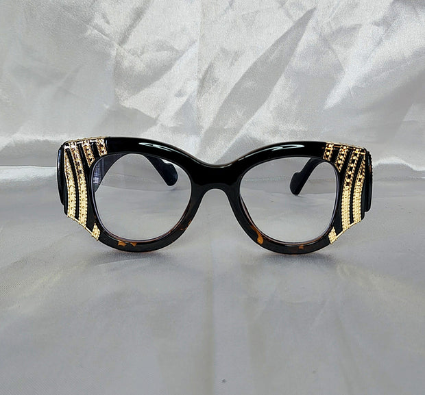 Glory - Black leopard frames